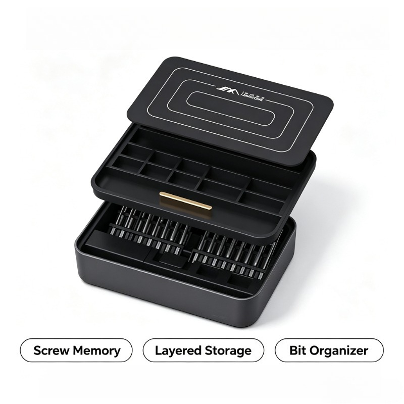 Magnetic Parts Tray - JIMIHOME Screwdriver Bit Set S2 Alloy