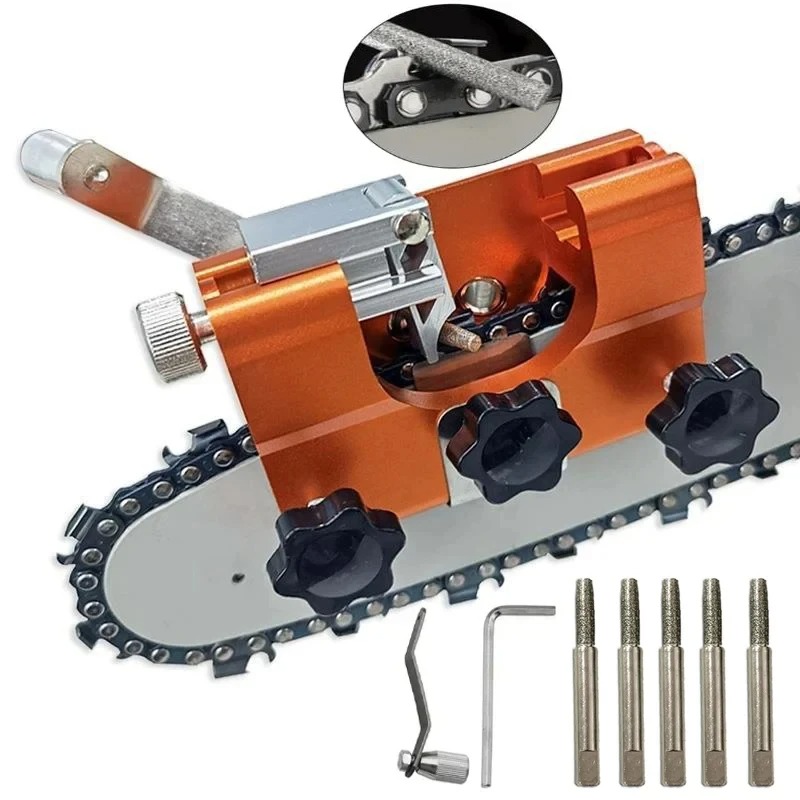 Hand Tools Maintenance Workshop - Multi Scene Manual Chainsaw Sharpener Hand