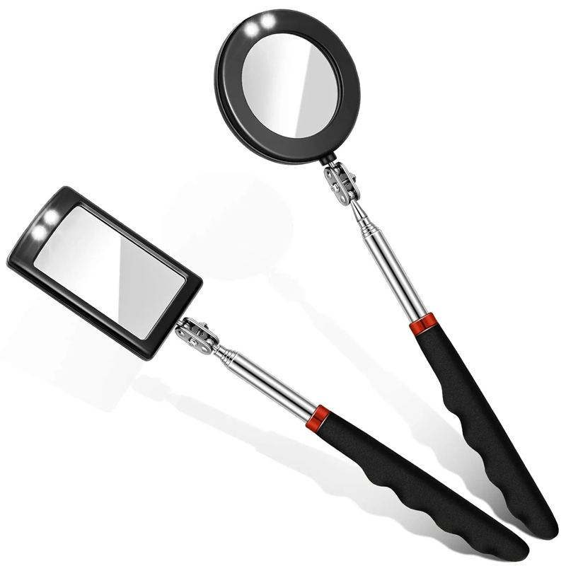 Car Workshop Tools Equipment - Car 360° Inspection Mirror LED Light