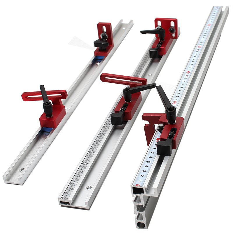 Router Table Insert - Woodworking T-track Stop T-Slot Limiter Aluminium