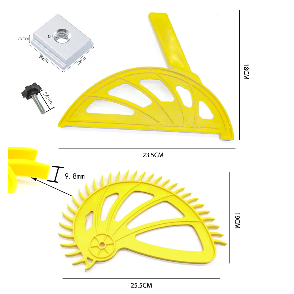 Hedgehog Spiral Featherboard T - đánh giá và giá Router Table Insert