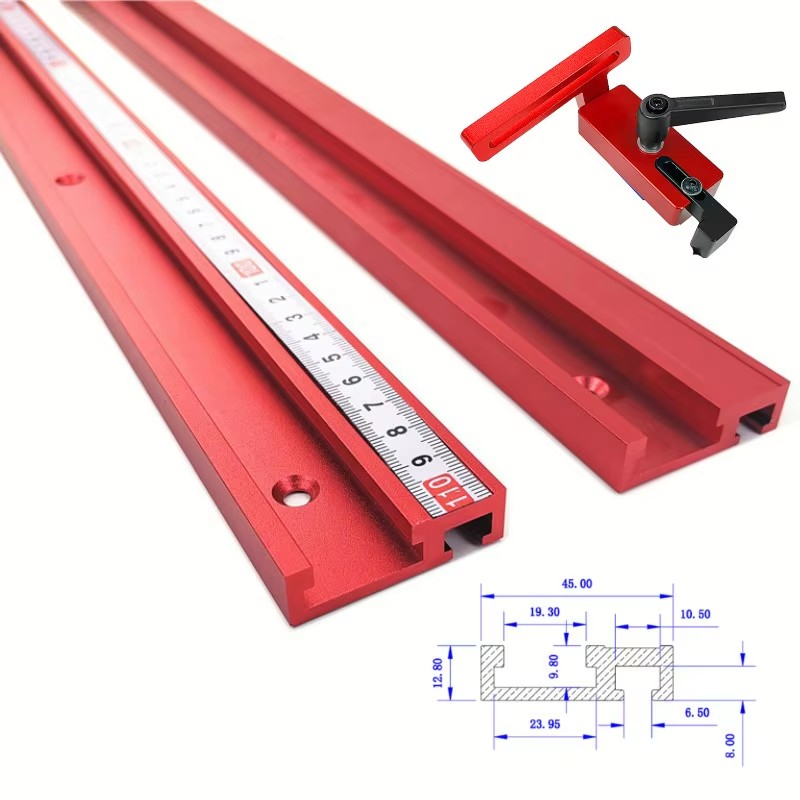1PC Chute Aluminium alloy T-tr - đánh giá và giá Router Table Insert
