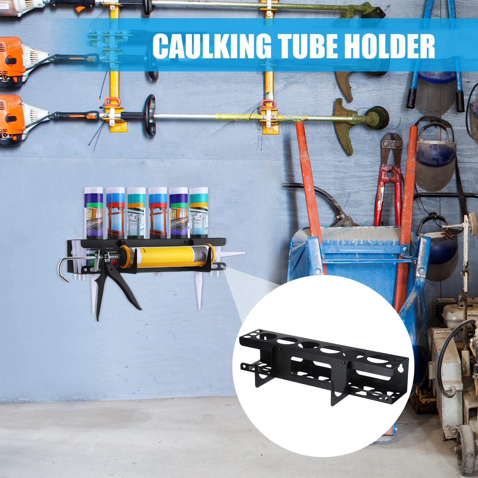 Caulking Gun And Tube Holder W - đánh giá và giá Workshop Tools On Wall
