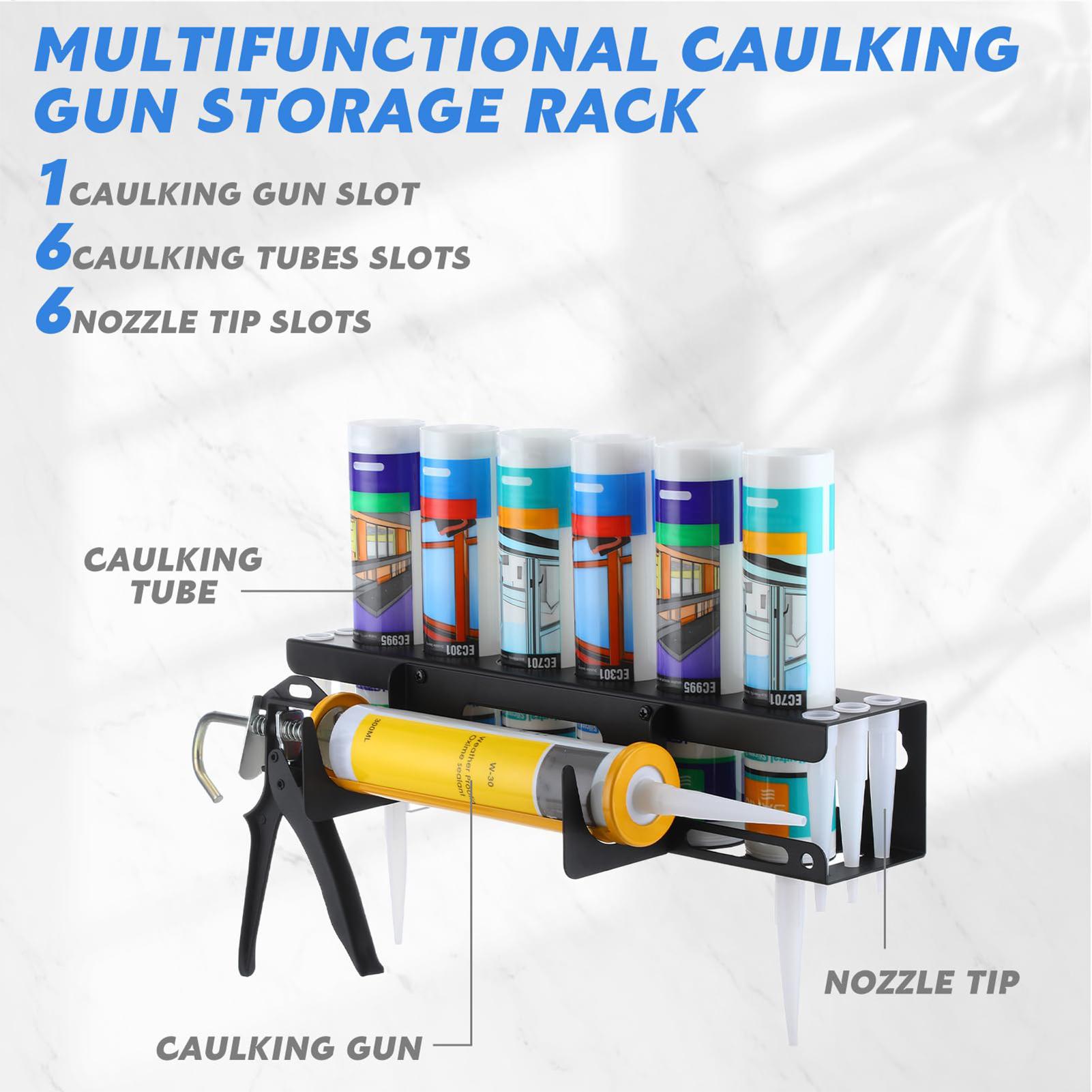 Caulking Gun And Tube Holder W - đánh giá và giá Workshop Tools On Wall