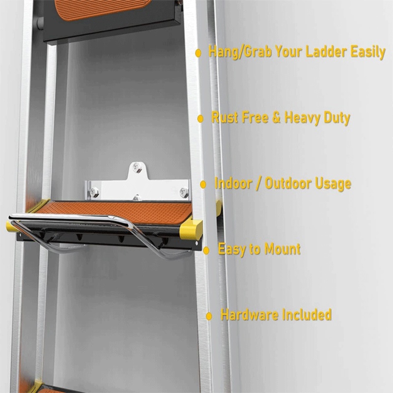 Heavy Duty Metal Ladder Rack H - đánh giá và giá Workshop Tools On Wall