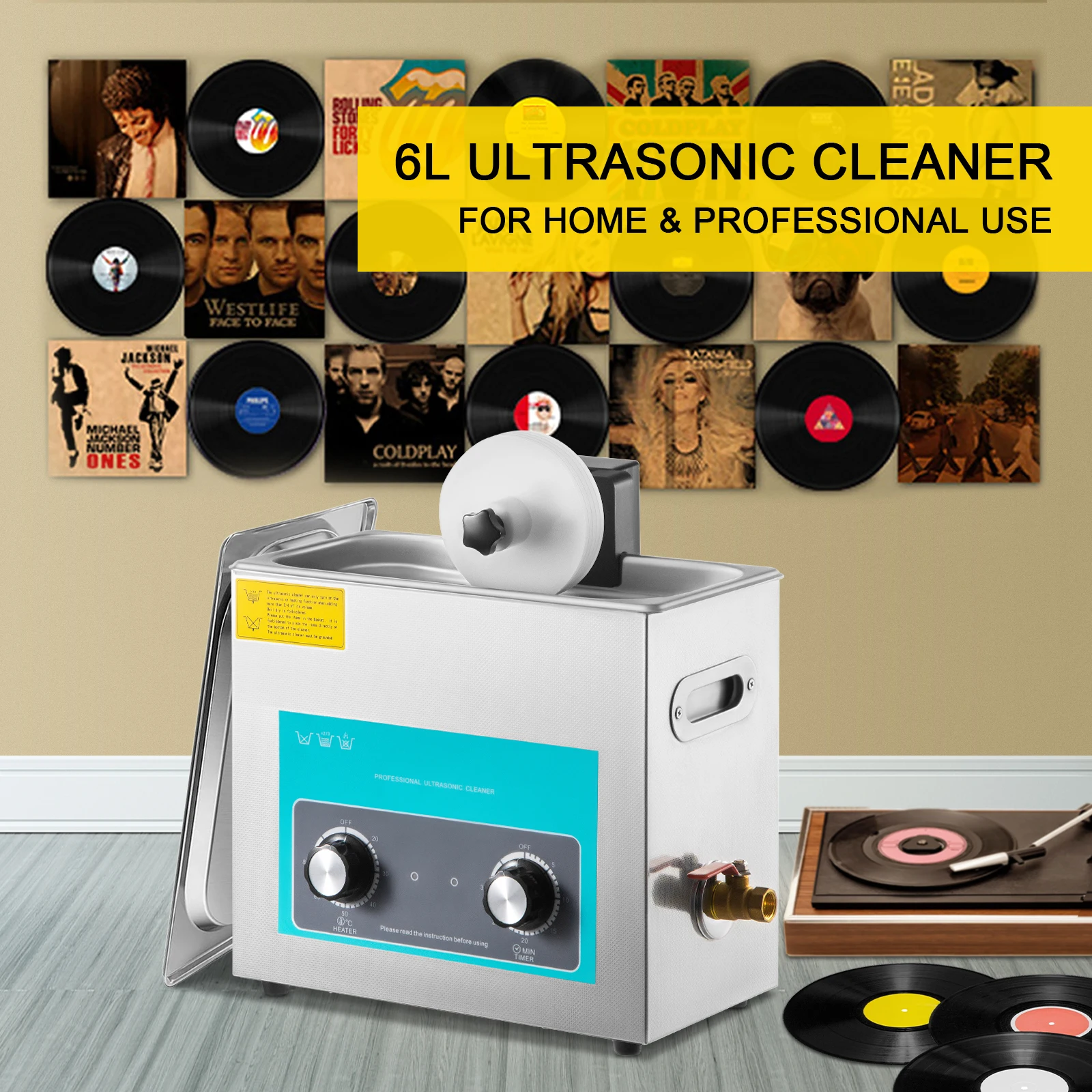 SIHAO 6L Vinyl Record Cleaner  - đánh giá và giá Hand Tools Mechanical Workshop