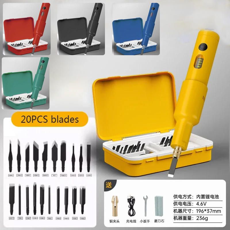 20PCS Blade Electric Engraving - đánh giá và giá Chisel Set Wood