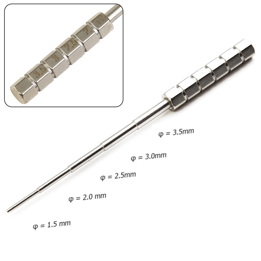 1pc 1.5/2/2.5/3/3.5mm Stainles - đánh giá và giá Tools Vape