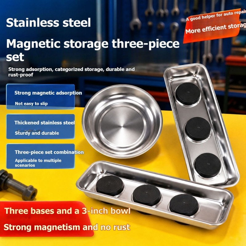 Strong Magnet Screw Holder 3-P - đánh giá và giá Magnetic Parts Tray