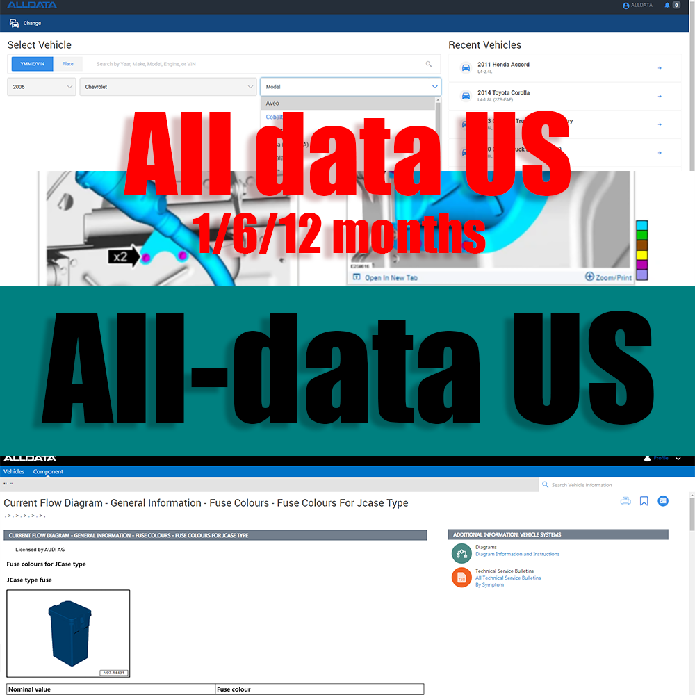 2026 Alldata US Full Version O - đánh giá và giá Workshop Tools Diagram