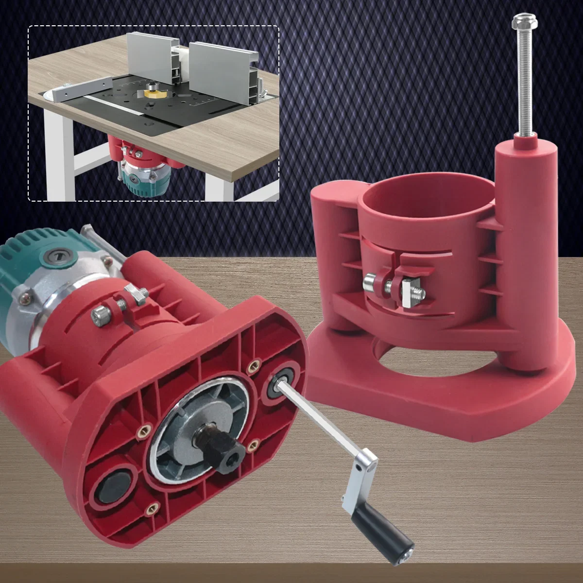 Precision Router Lift -Router  - đánh giá và giá Router Table Insert