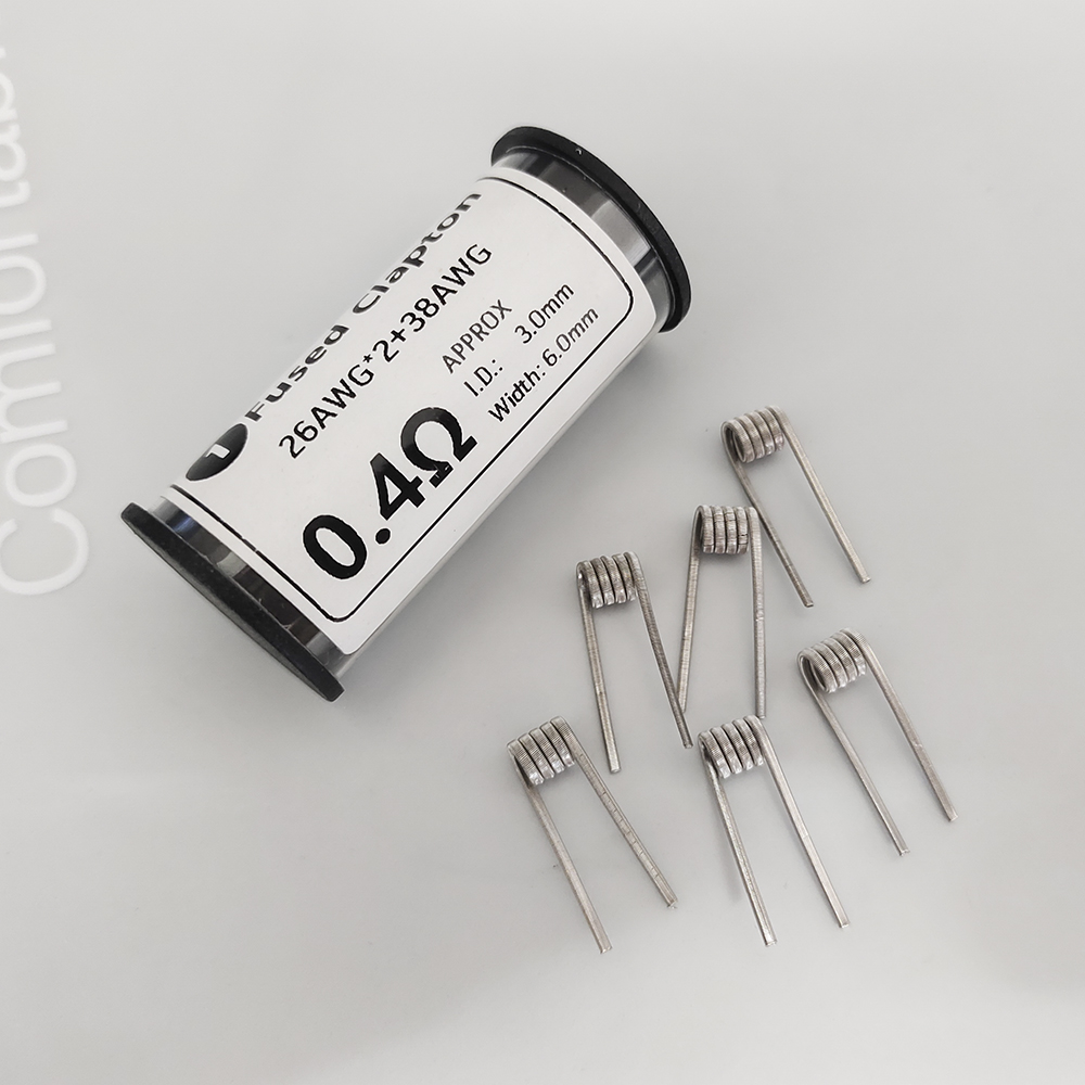 6pcs Ni80 26x2+38AWG ID3.0 0.4 - đánh giá và giá Tools Vape
