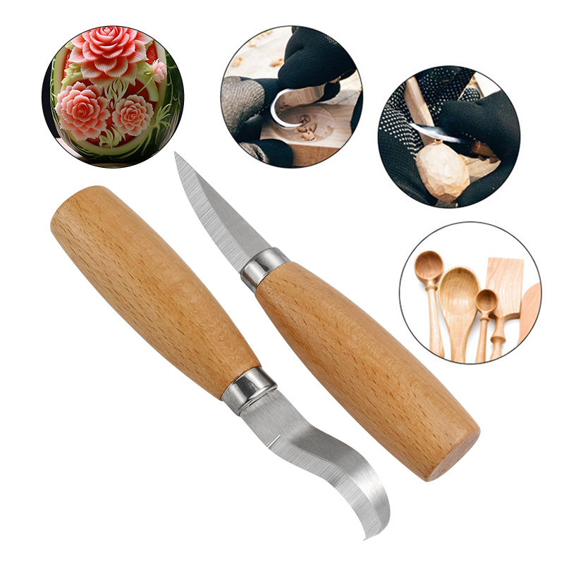 Stainless Iron Carving Knife B - đánh giá và giá Chisel Set Wood