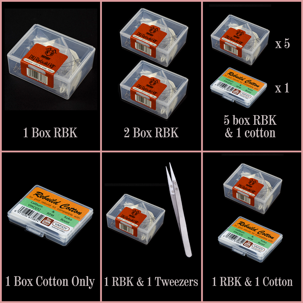 Ban Đầu VAPJOY Tự Xây Dựng Lại - đánh giá và giá Tools Vape