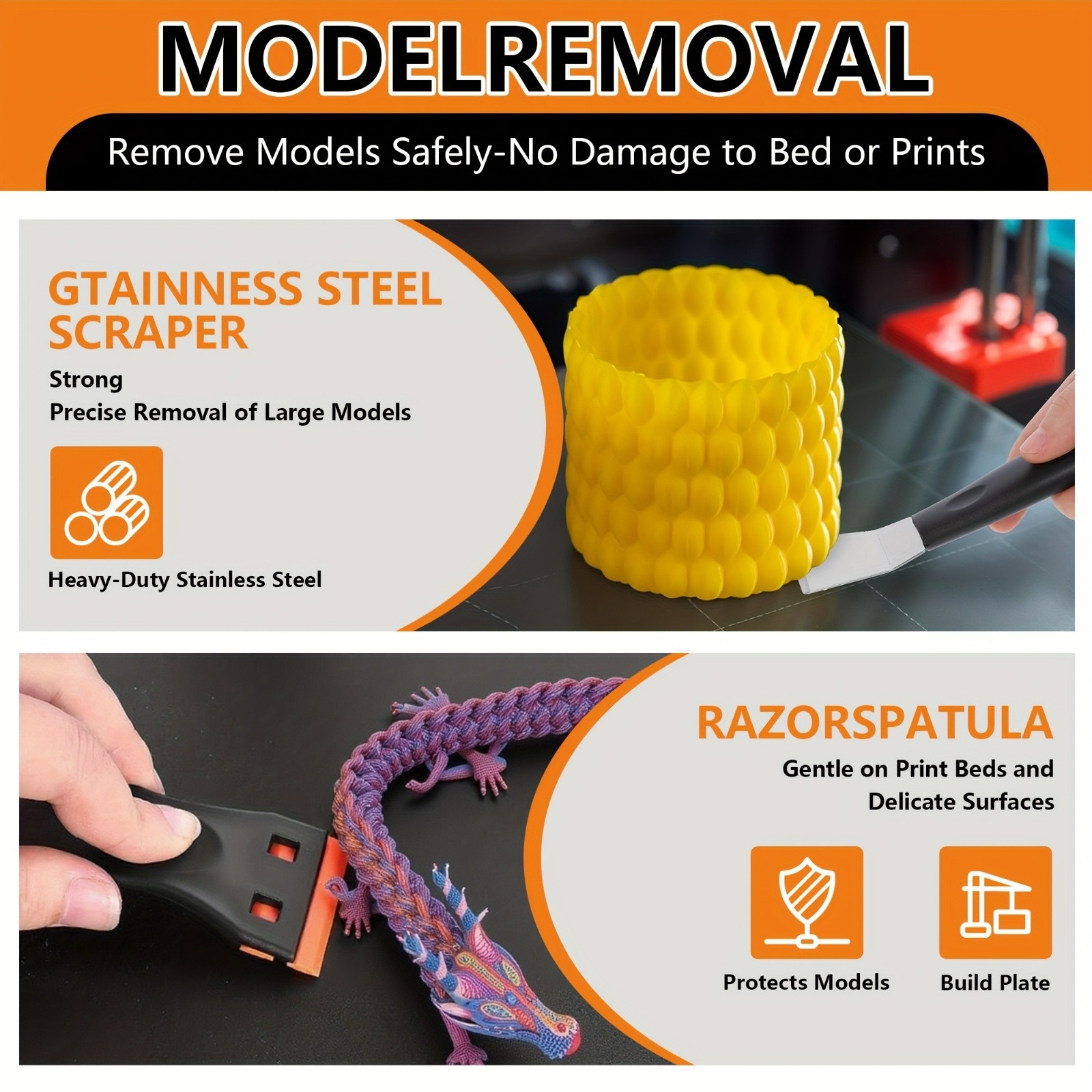 3D Printer Tools Kit, 33pcs 3D - đánh giá và giá Tools Vape