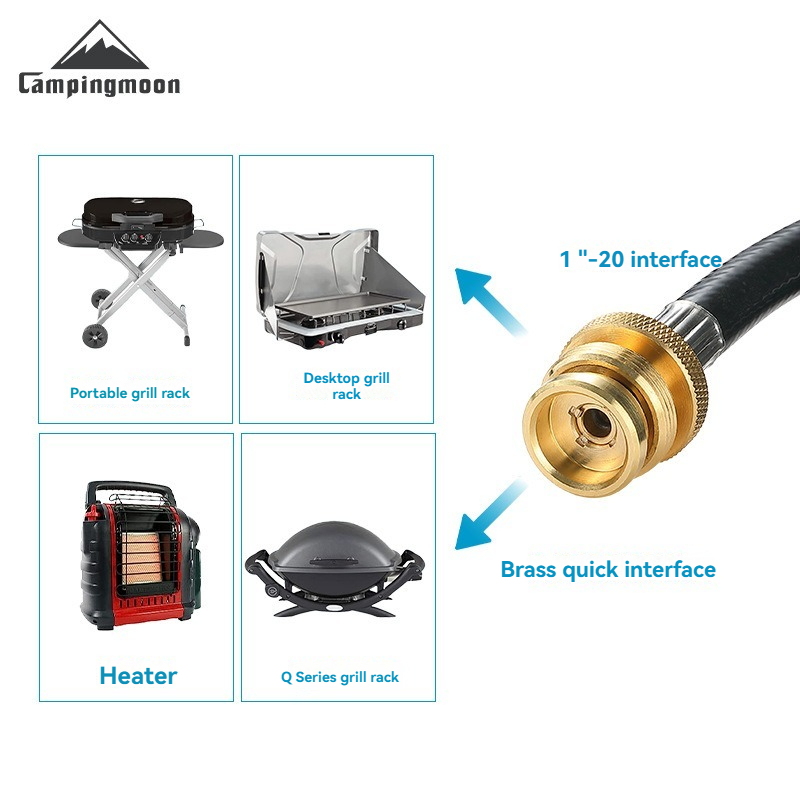 CAMPINGMOON PZ-106 QCC to Prop - đánh giá và giá Tools Qcc