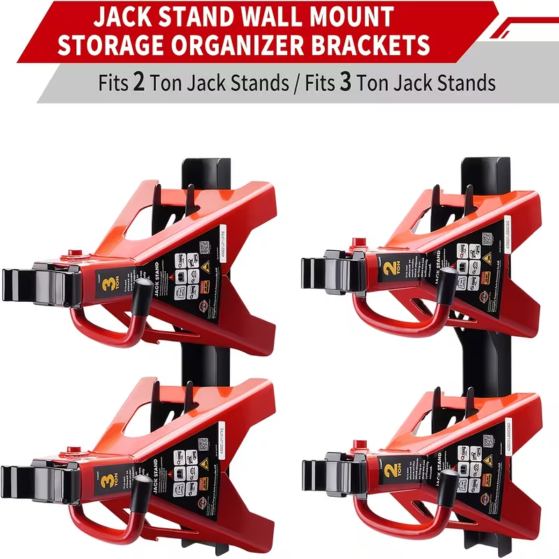 Jack Stand Wall Mount Organize - đánh giá và giá Workshop Tools On Wall