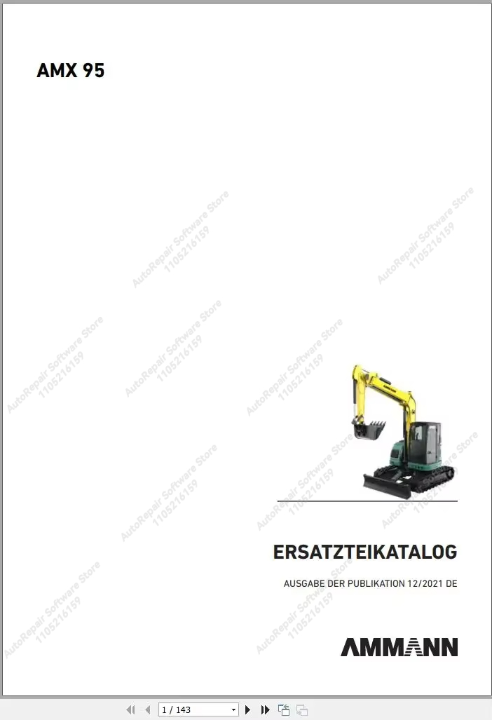 2023 Ammann Machinery 46.6 GB  - đánh giá và giá Workshop Tools Pdf