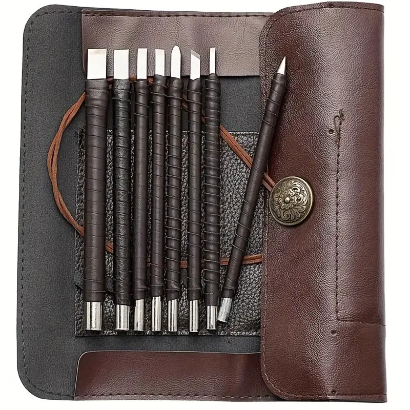 ‌8pcs Tungsten Steel Carving C - đánh giá và giá Chisel Set Wood