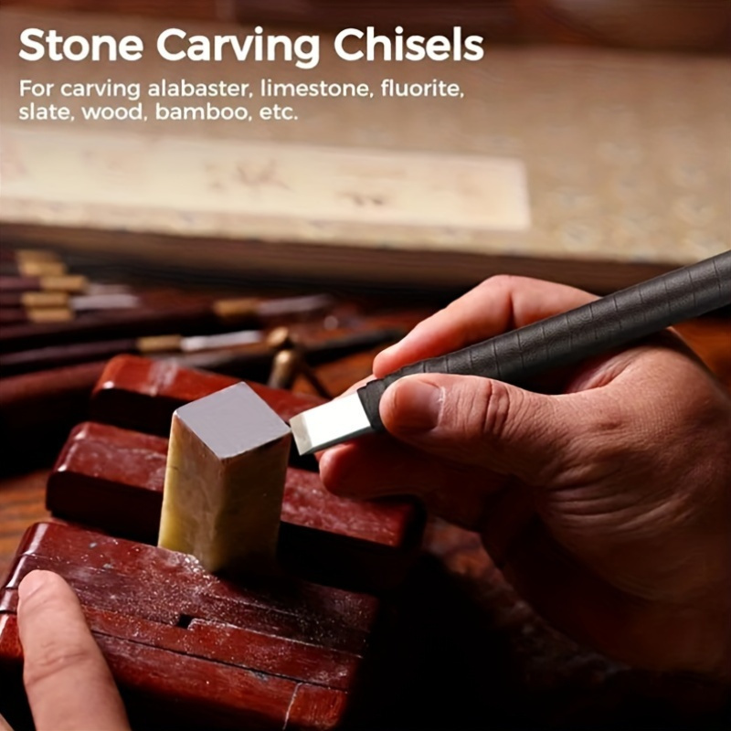 ‌8pcs Tungsten Steel Carving C - đánh giá và giá Chisel Set Wood