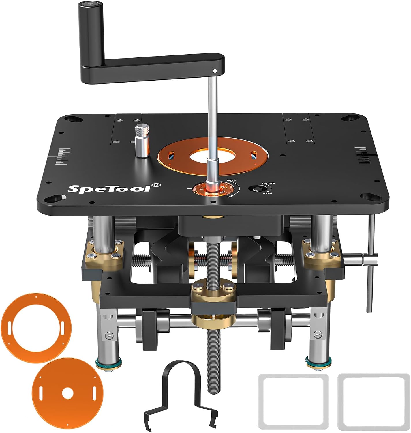 Router Lift System – Heavy-Dut - đánh giá và giá Router Table Insert
