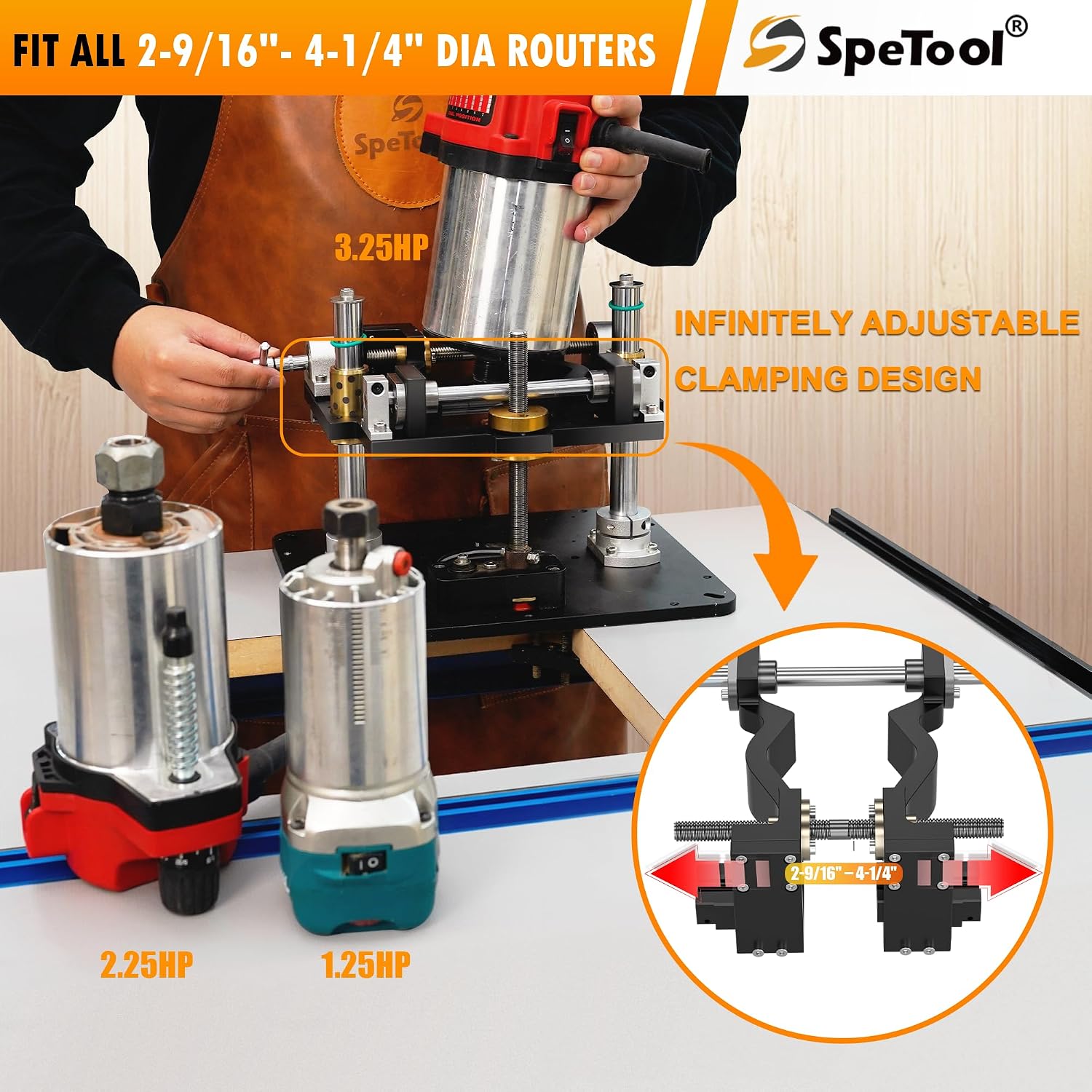 Router Lift System – Heavy-Dut - đánh giá và giá Router Table Insert