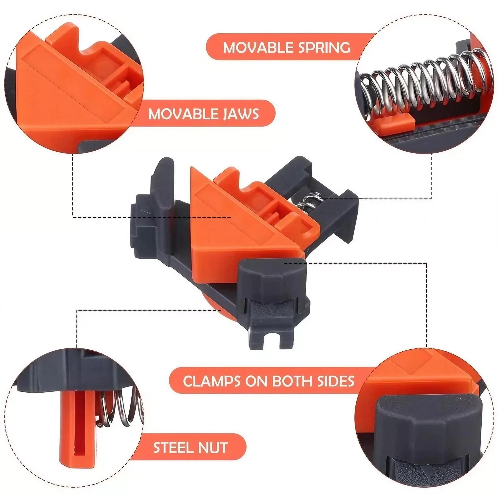 Premium 90 Degree Right Angle  - đánh giá và giá Angle Clamp 90