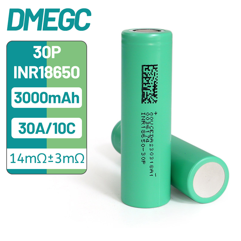 10PCS DMEGC 30P INR18650 3000m - đánh giá và giá Tools Vape