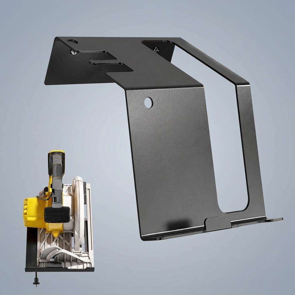Heavy-Duty Circular Saw Holder - đánh giá và giá Workshop Tools On Wall