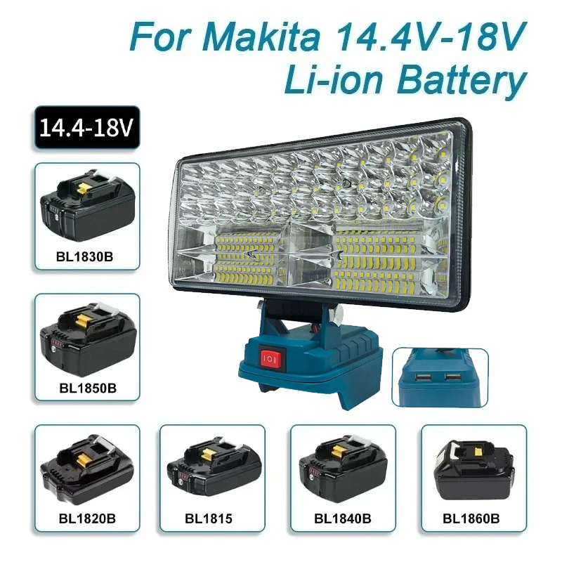 Portable LED Work Light Cordle - đánh giá và giá Workshop Electric Tools