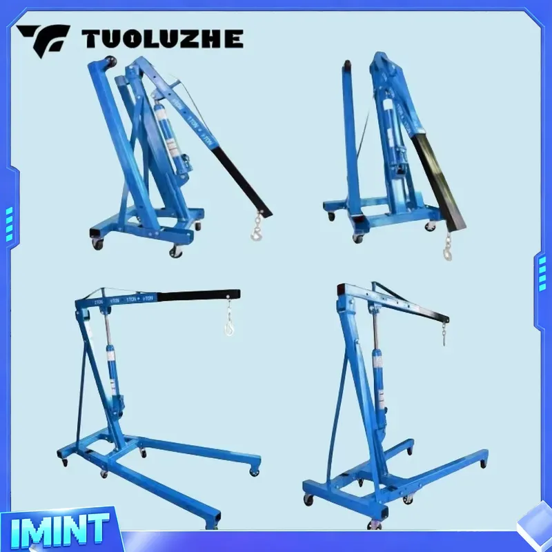 2-ton Foldable Blue Car Engine - đánh giá và giá Hand Tools Mechanical Workshop