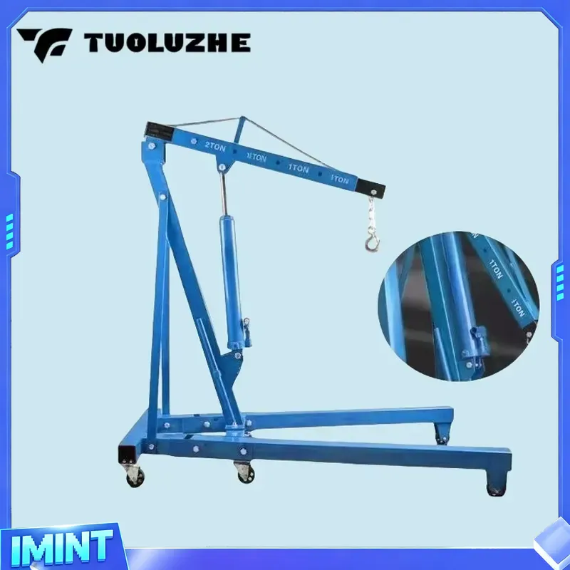 2-ton Foldable Blue Car Engine - đánh giá và giá Hand Tools Mechanical Workshop